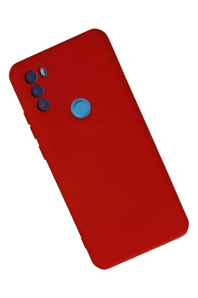 General Mobile GM 21 Plus Kılıf Nano içi Kadife Silikon - Kırmızı