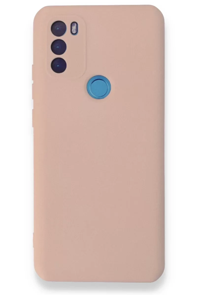 General Mobile GM 21 Plus Kılıf Nano içi Kadife Silikon - Pudra