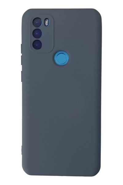General Mobile GM 21 Plus Kılıf Nano içi Kadife Silikon - Gri