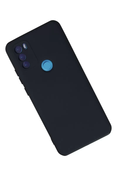 General Mobile GM 21 Plus Kılıf Nano içi Kadife Silikon - Lacivert