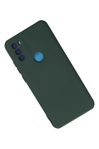 General Mobile GM 21 Plus Kılıf Nano içi Kadife Silikon - Koyu Yeşil