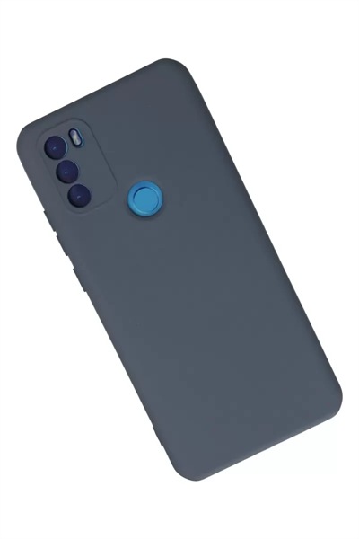 General Mobile GM 21 Plus Kılıf Nano içi Kadife Silikon - Gri