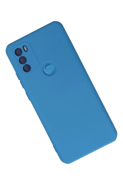 General Mobile GM 21 Plus Kılıf Nano içi Kadife Silikon - Mavi