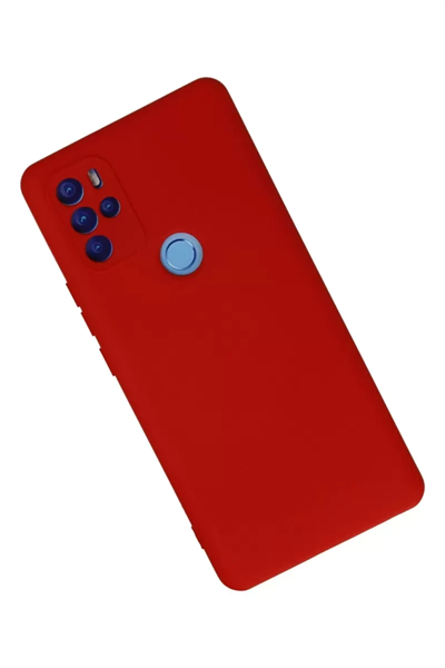 General Mobile GM 21 Pro Kılıf Nano içi Kadife Silikon - Kırmızı