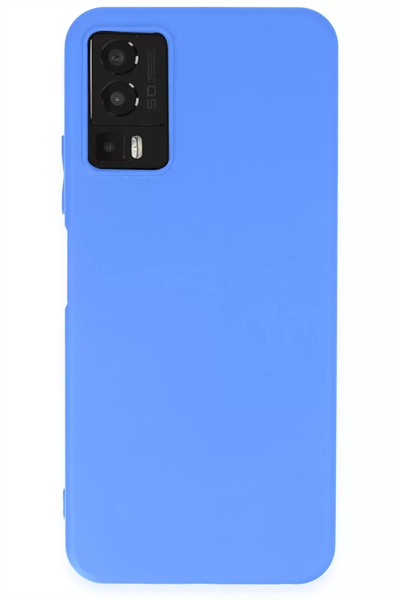 General Mobile GM 23 Kılıf First Silikon - Mavi