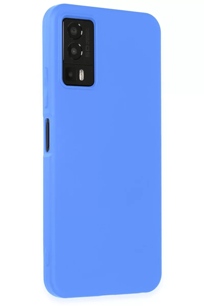 General Mobile GM 23 Kılıf First Silikon - Mavi