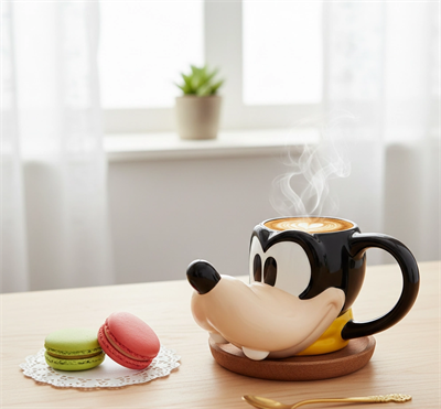 Goofy 3D Seramik Kupa Bardak