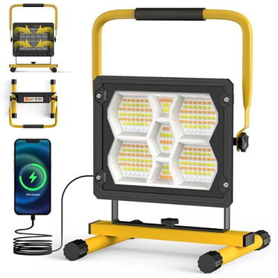 Güneş Enerjili 400 Ledli Powerbank Projektör