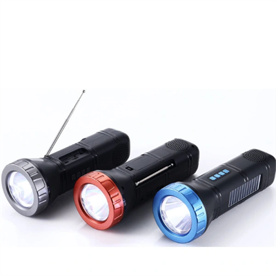 Güneş Enerjili Bluetooth Radyo Özellikli Kamp El Feneri
