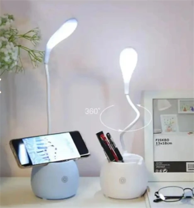 Halka LED USB Şarjlı Masa Lambası