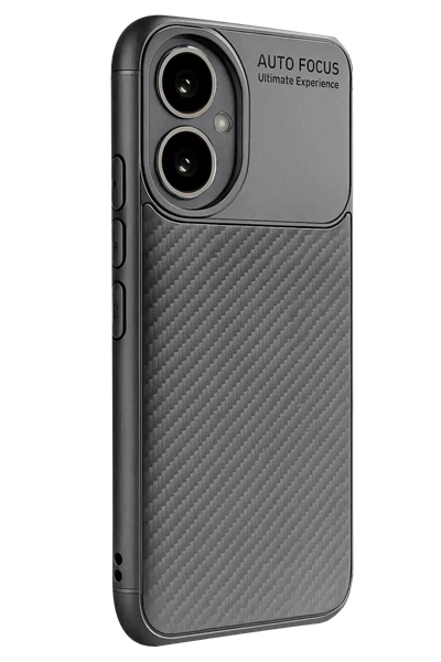 Honor 400 Kılıf Auto Focus Karbon Kapak - Gri