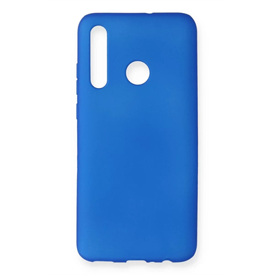 Huawei Honor 20 Lite Kılıf First Silikon - Mavi