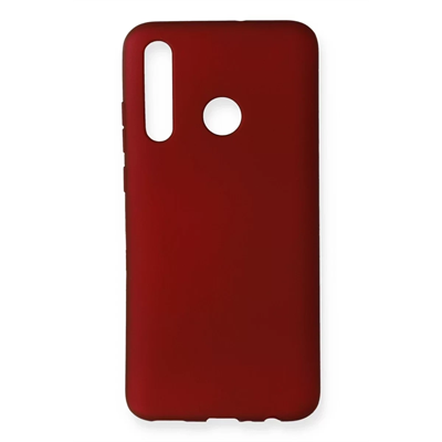Huawei Honor 20 Lite Kılıf First Silikon - Bordo