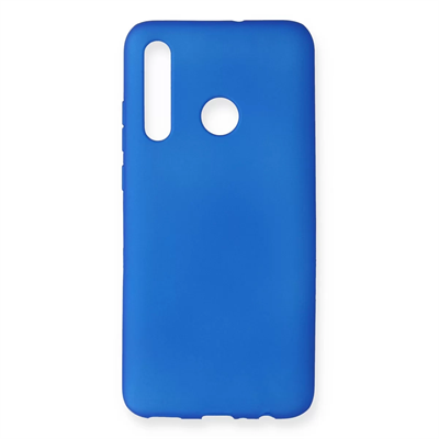 Huawei Honor 20 Lite Kılıf First Silikon - Mavi