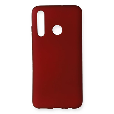Huawei Honor 20 Lite Kılıf First Silikon - Bordo