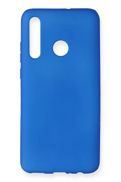 Huawei Honor 20 Lite Kılıf First Silikon - Mavi