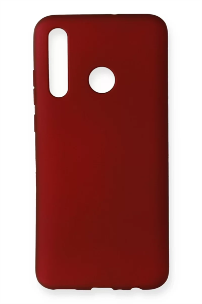 Huawei Honor 20 Lite Kılıf First Silikon - Bordo