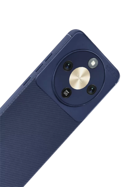 Huawei Honor Magic 8 Lite Auto Focus Karbon Kapak - Lacivert