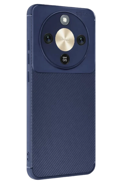 Huawei Honor Magic 8 Lite Auto Focus Karbon Kapak - Lacivert
