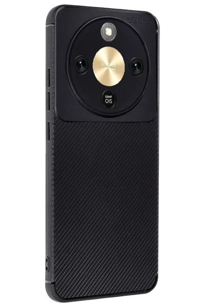 Huawei Honor Magic 8 Lite Auto Focus Karbon Kapak - Siyah