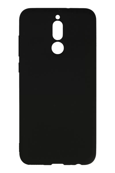 Huawei Mate 10 Lite Kılıf Nano içi Kadife Silikon - Siyah