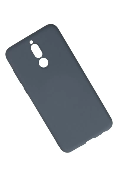Huawei Mate 10 Lite Kılıf Nano içi Kadife Silikon - Gri