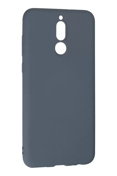 Huawei Mate 10 Lite Kılıf Nano içi Kadife Silikon - Gri