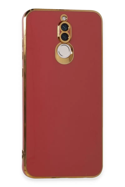 Huawei Mate 10 Lite Kılıf Volet Silikon - Kırmızı