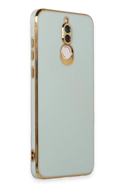 Huawei Mate 10 Lite Kılıf Volet Silikon - Açık Yeşil