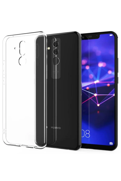 Huawei Mate 20 Lite Kılıf Lüx Şeffaf Silikon