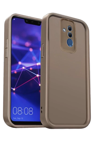 Huawei Mate 20 Lite Kılıf Viera Silikon - Kahverengi