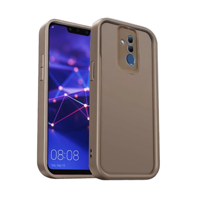 Huawei Mate 20 Lite Kılıf Viera Silikon - Kahverengi