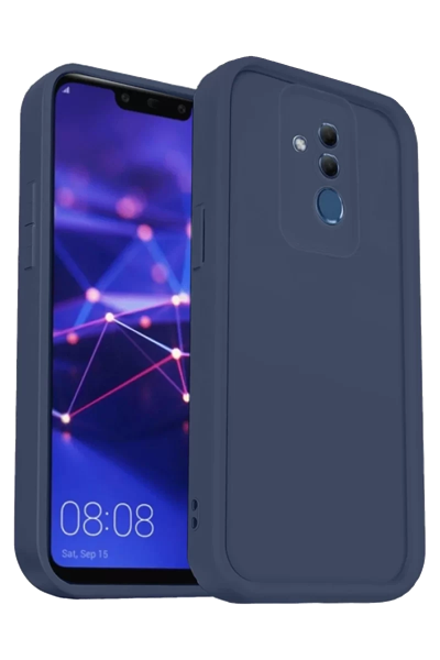 Huawei Mate 20 Lite Kılıf Viera Silikon - Lacivert