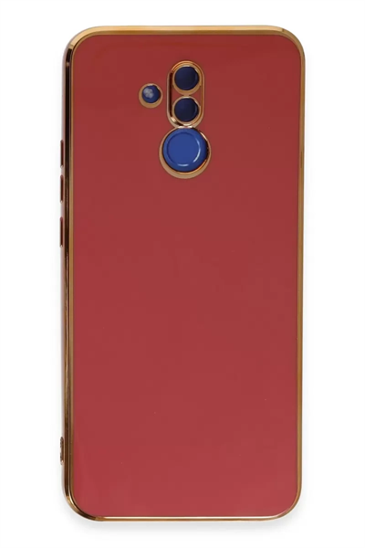 Huawei Mate 20 Lite Kılıf Volet Silikon - Kırmızı