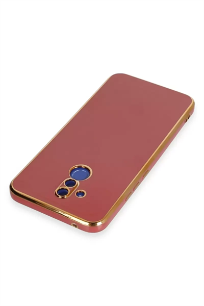 Huawei Mate 20 Lite Kılıf Volet Silikon - Kırmızı