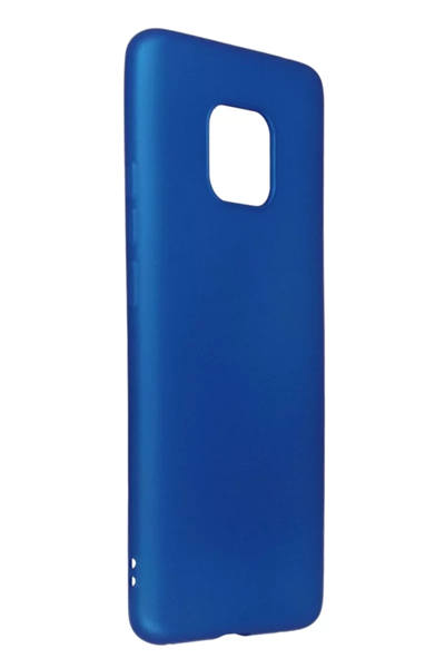 Huawei Mate 20 Pro Kılıf First Silikon - Mavi