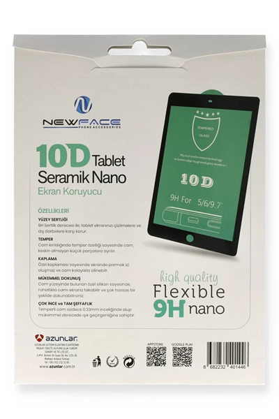 Huawei MediaPad T5 10 Tablet 10D Seramik Nano