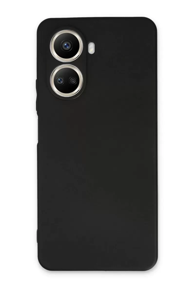 Huawei Nova 10 SE Kılıf First Silikon - Siyah