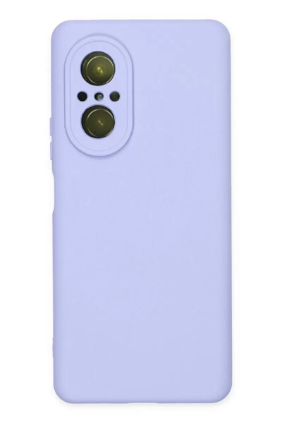 Huawei Nova 9 SE Kılıf Nano içi Kadife Silikon - Lila