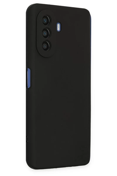 Huawei Nova Y70 Kılıf First Silikon - Siyah