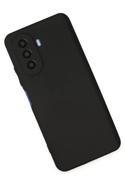 Huawei Nova Y70 Kılıf First Silikon - Siyah