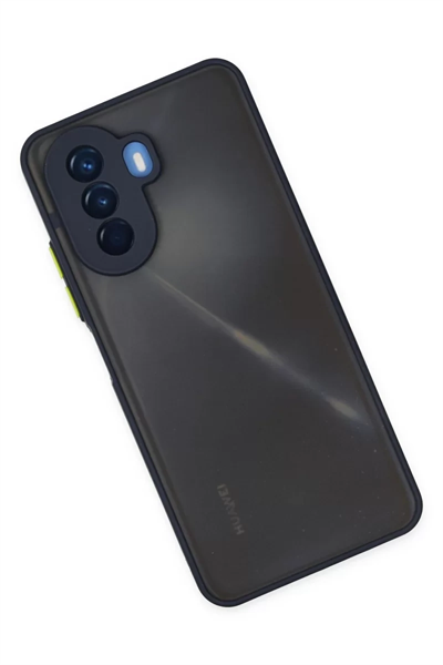 Huawei Nova Y70 Kılıf Montreal Silikon Kapak - Lacivert