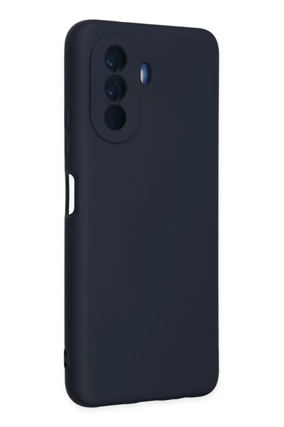 Huawei Nova Y70 Kılıf Nano içi Kadife Silikon - Lacivert