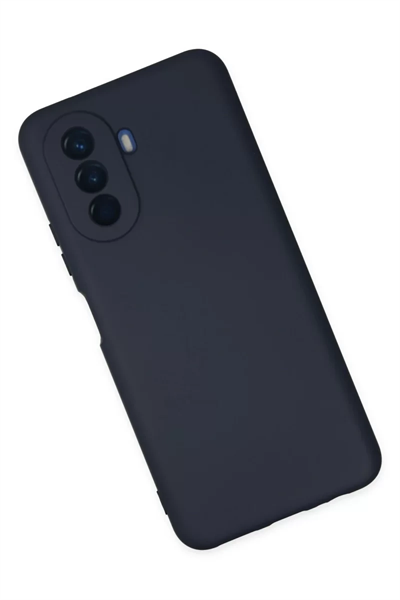 Huawei Nova Y70 Kılıf Nano içi Kadife Silikon - Lacivert