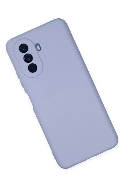 Huawei Nova Y70 Kılıf Nano içi Kadife Silikon - Lila