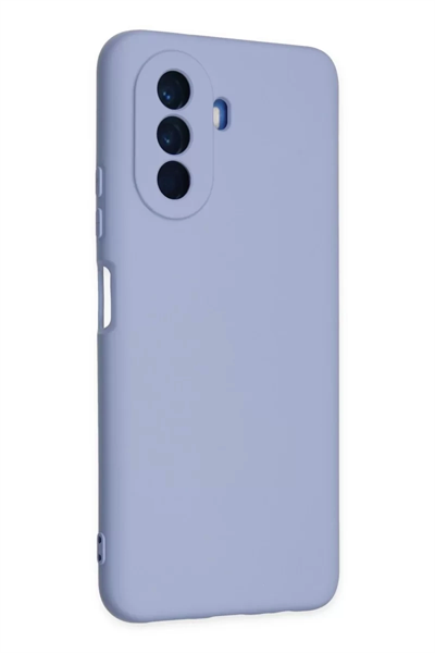 Huawei Nova Y70 Kılıf Nano içi Kadife Silikon - Lila