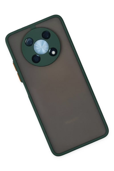 Huawei Nova Y90 Kılıf Montreal Silikon Kapak - Yeşil