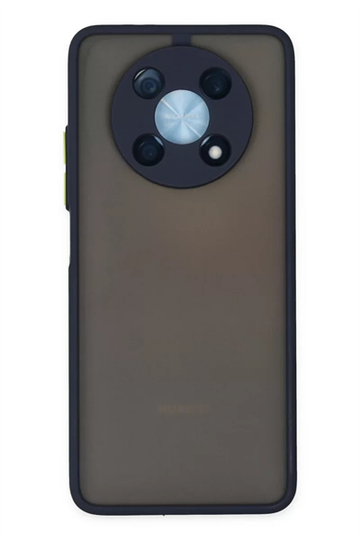 Huawei Nova Y90 Kılıf Montreal Silikon Kapak - Lacivert