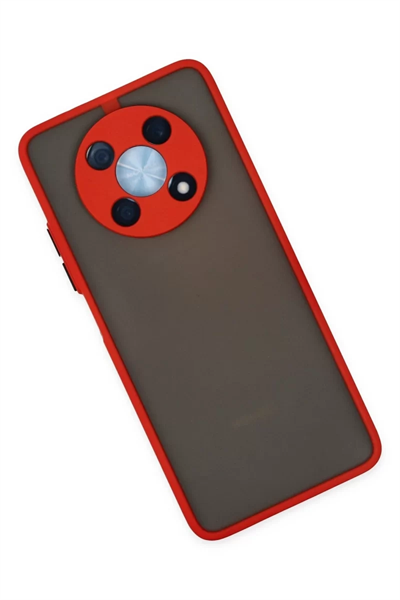 Huawei Nova Y90 Kılıf Montreal Silikon Kapak - Kırmızı