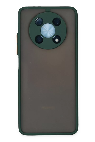 Huawei Nova Y90 Kılıf Montreal Silikon Kapak - Yeşil